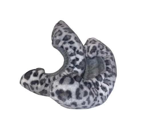 Snow Leopard Fuzzy Soakers