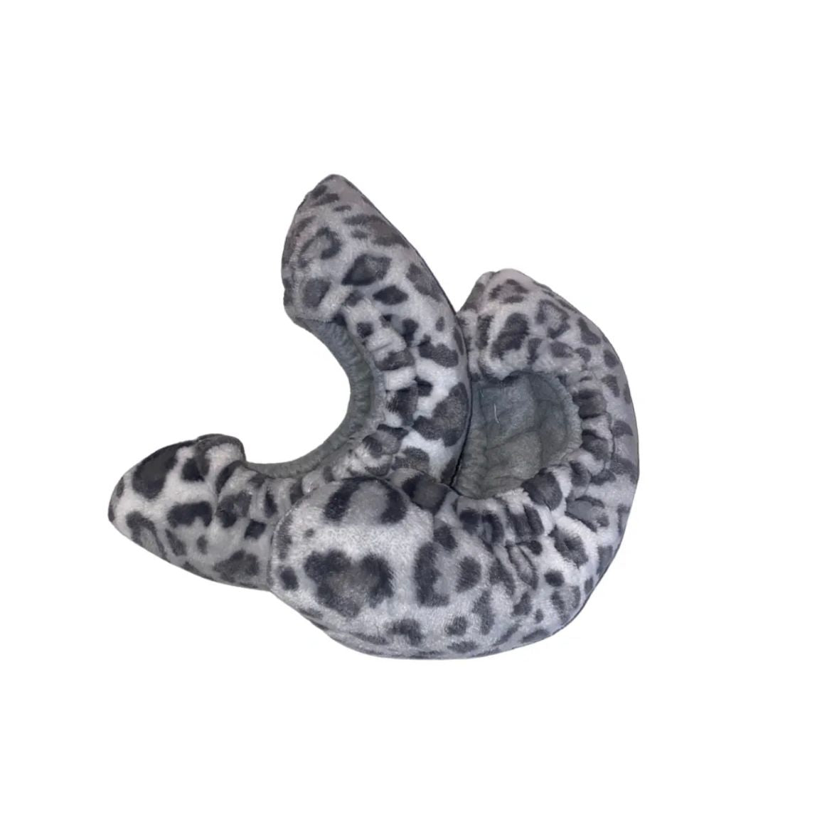 Snow Leopard Fuzzy Soakers - The Sharper Edge Skates