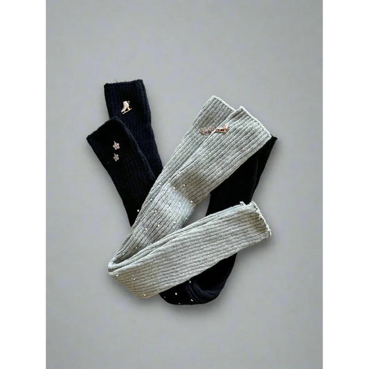 Long Warmers - Skate and Pearls