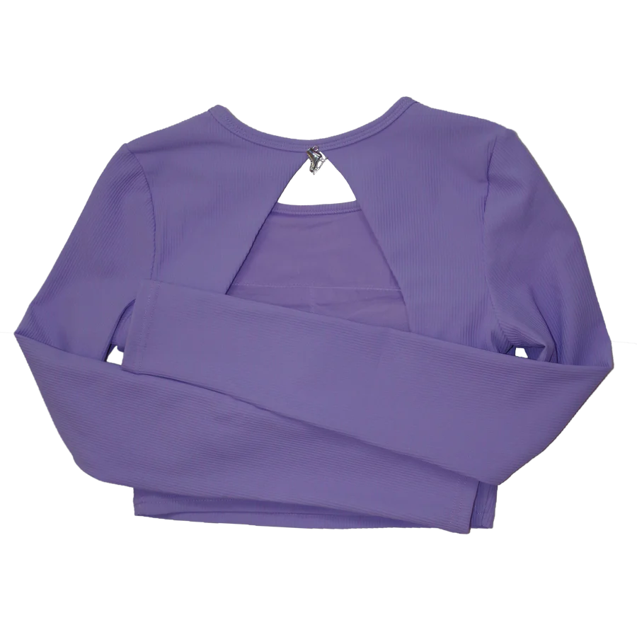 Triangle Ice Skating Crop Top