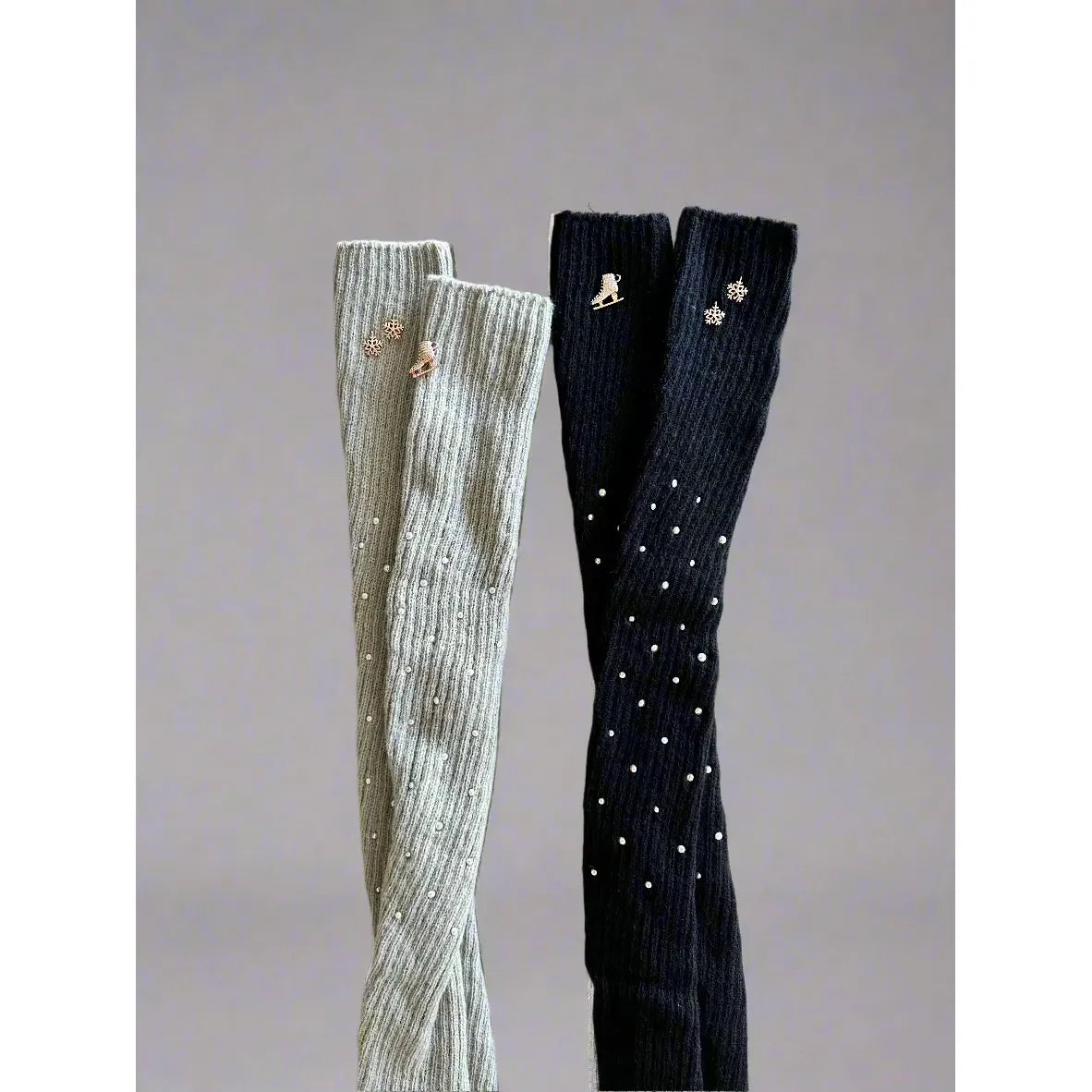 Long Warmers - Skate and Pearls