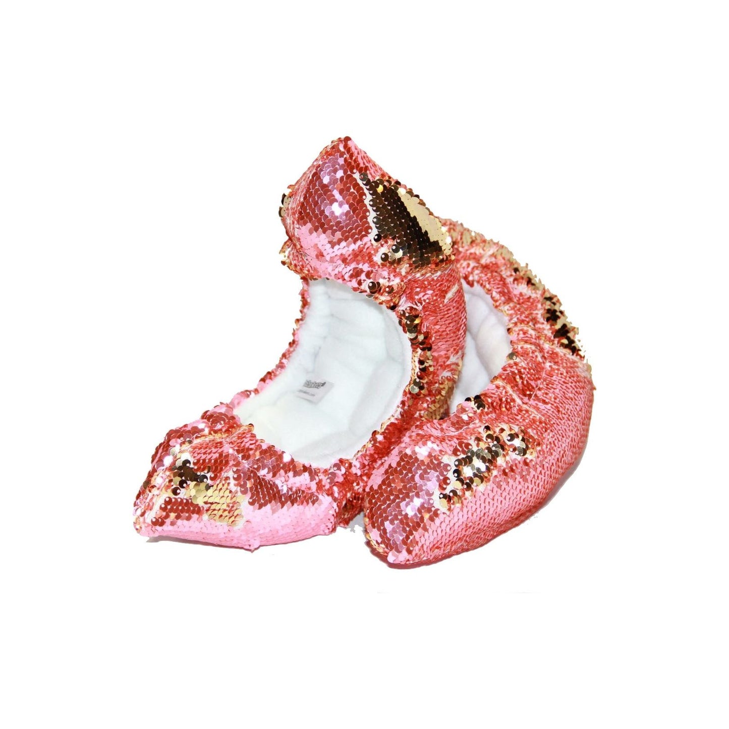 Mermaid Flip - Flipz®0PG - Pink Champagne to Gold Reversible Sequin Soakers