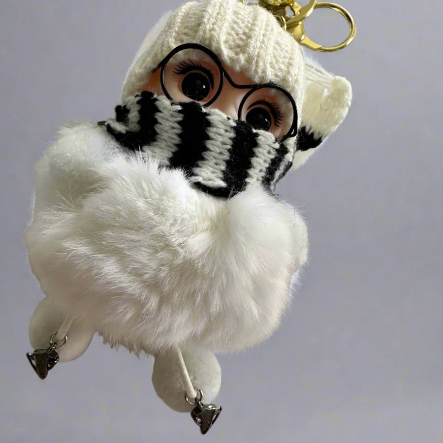 Little Miss Skater Key Chain