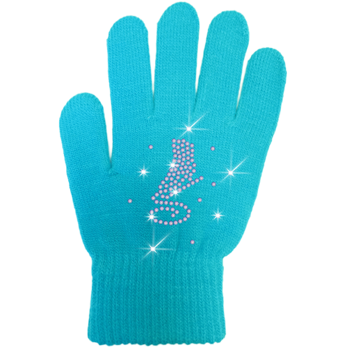 ChloeNoel Ice Skating Gloves - GV22-BB/Skate Crystals - The Sharper Edge Skates