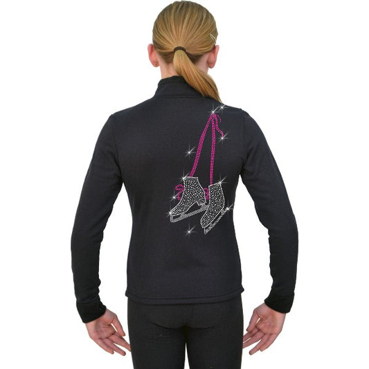 ChloeNoel J11 - Skate Lace Polar Fleece Jacket - The Sharper Edge Skates