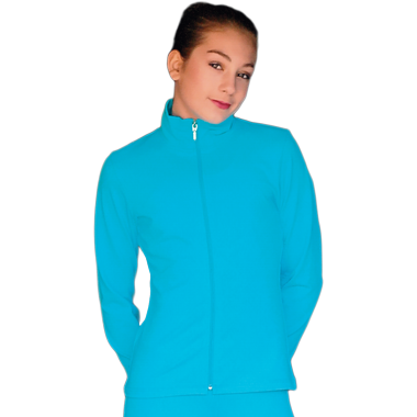 ChloeNoel JT811 Solid Fleece Fitted Elite Jacket w/ Thumb Holes - The Sharper Edge Skates