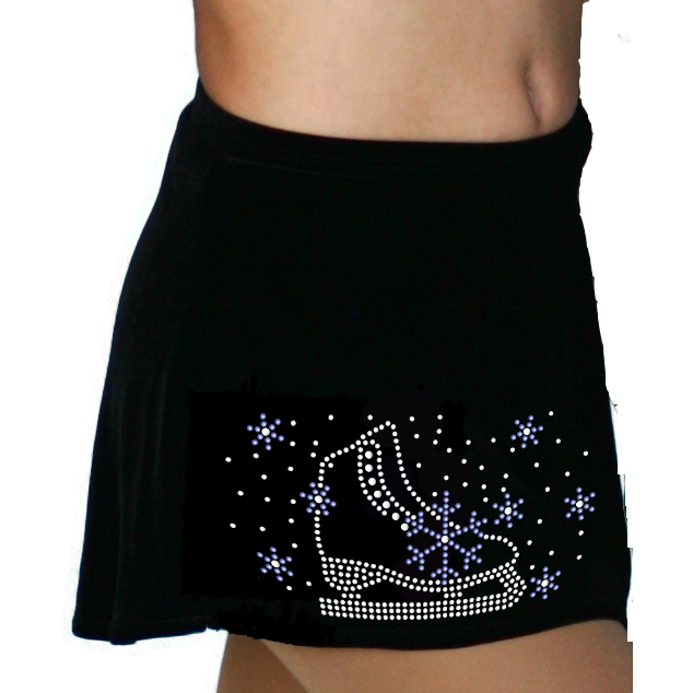 ChloeNoel Black A-line Skirt K01 - The Sharper Edge Skates