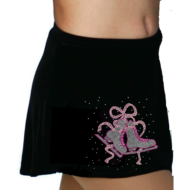 ChloeNoel Black A-line Skirt K01 - The Sharper Edge Skates