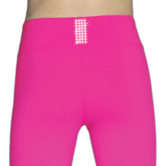 ChloeNoel PS735 Solid Over-the-heel Skate Elite Pants with Front Pocket - The Sharper Edge Skates