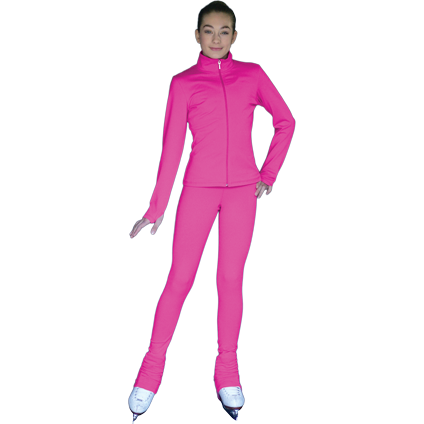 ChloeNoel PS735 Solid Over-the-heel Skate Elite Pants with Front Pocket - The Sharper Edge Skates