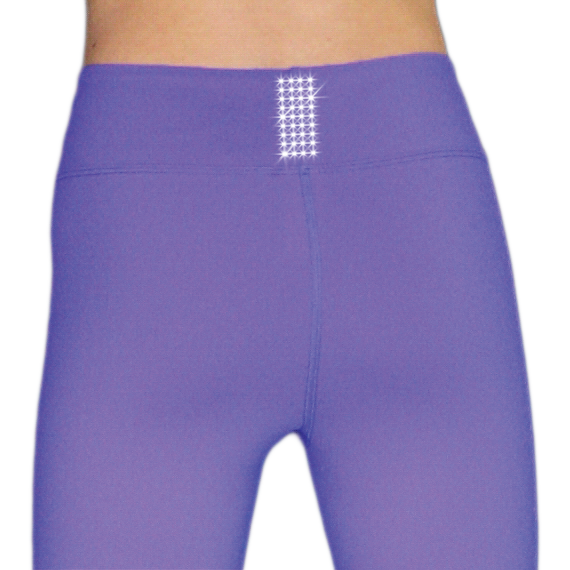 ChloeNoel PS711 Solid Color Skinny Yoga/Off-Ice Elite Pants w/ Front Pocket - The Sharper Edge Skates