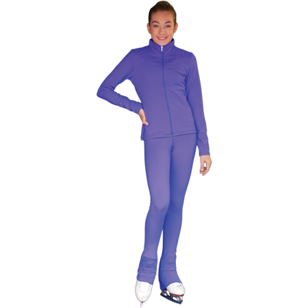 ChloeNoel PS735 Solid Over-the-heel Skate Elite Pants with Front Pocket - The Sharper Edge Skates