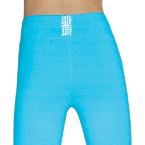 ChloeNoel PS711 Solid Color Skinny Yoga/Off-Ice Elite Pants w/ Front Pocket - The Sharper Edge Skates