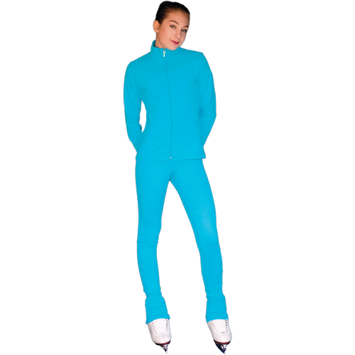 ChloeNoel PS735 Solid Over-the-heel Skate Elite Pants with Front Pocket - The Sharper Edge Skates