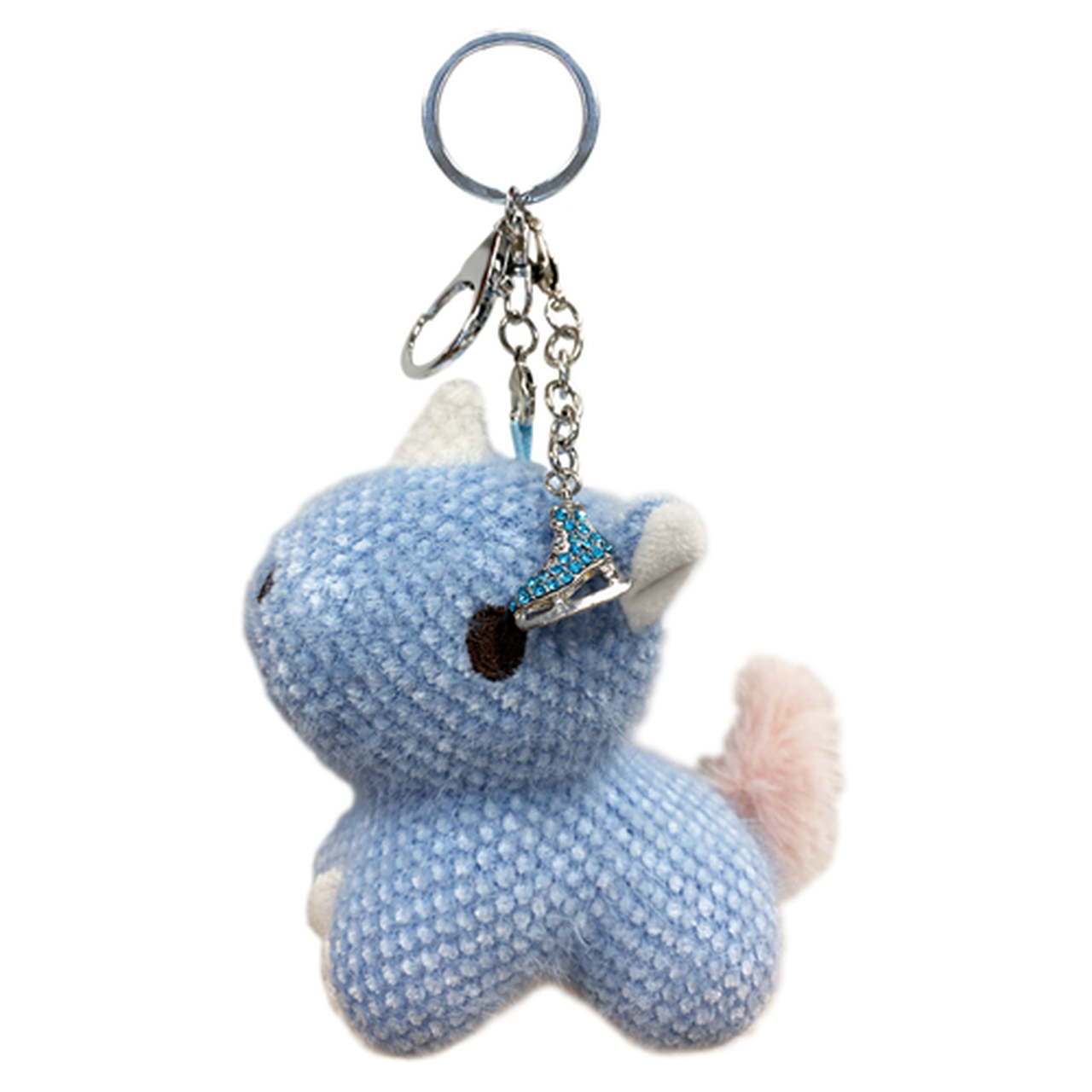 Animal Key Chain Wallets with Crystal Skates