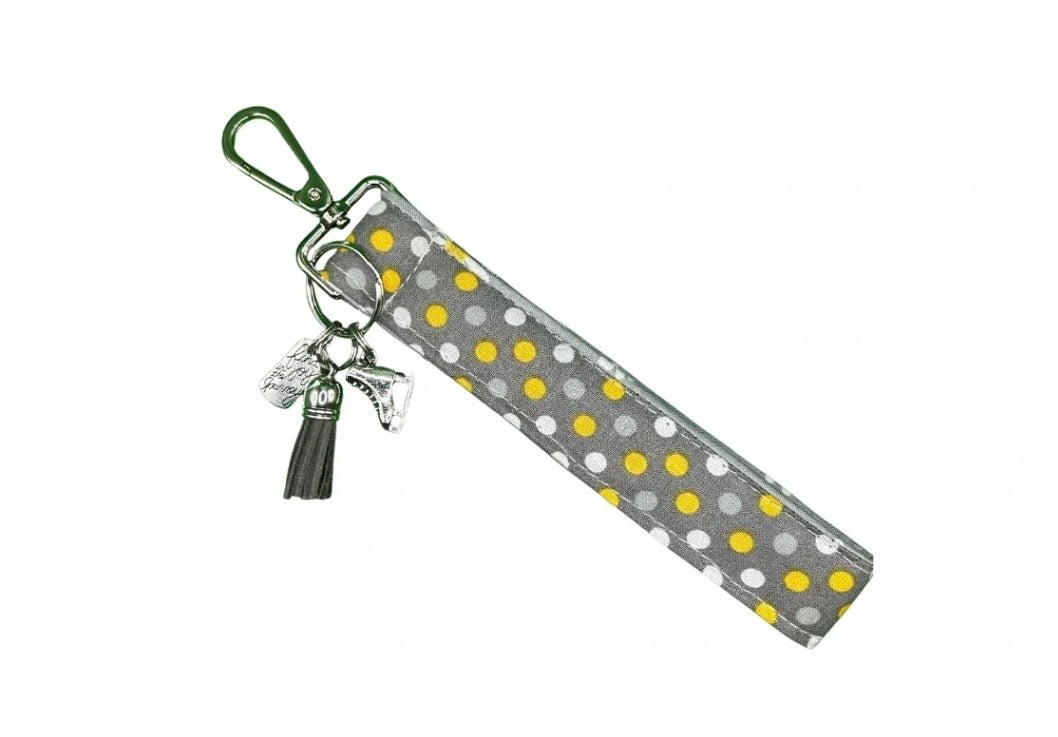 Skate Charm Wristlet Skate Bag Clip