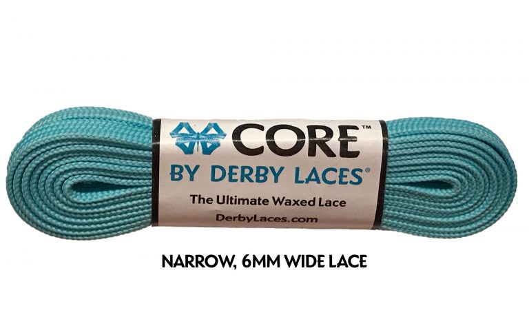 Waxed CORE Shoelace by Derby Laces (NARROW 6MM WIDE LACE)