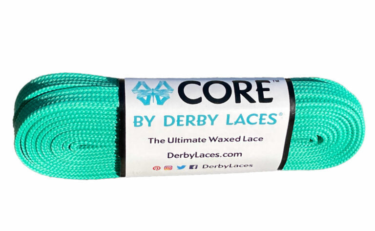 Waxed CORE Shoelace by Derby Laces (NARROW 6MM WIDE LACE)
