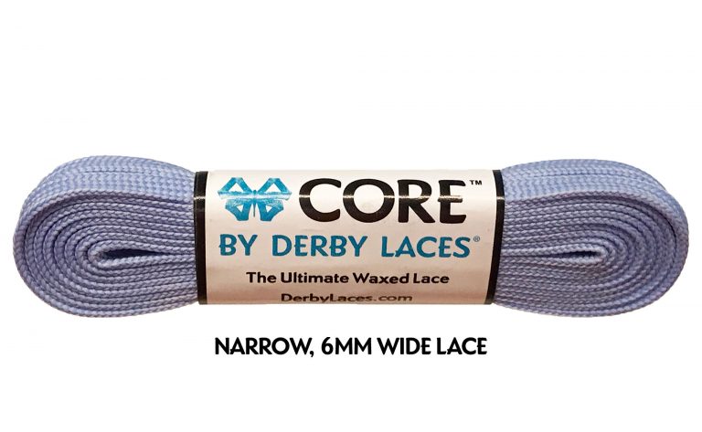 Waxed CORE Shoelace by Derby Laces (NARROW 6MM WIDE LACE)