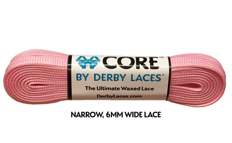 Waxed CORE Shoelace by Derby Laces (NARROW 6MM WIDE LACE)
