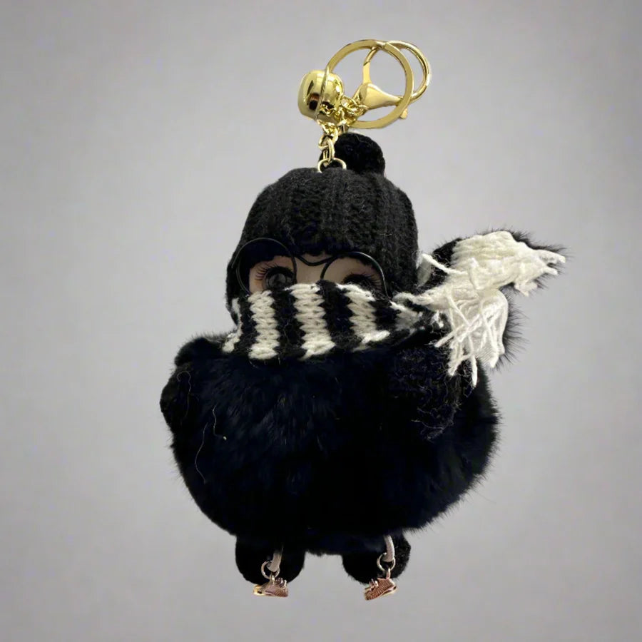 Little Miss Skater Key Chain