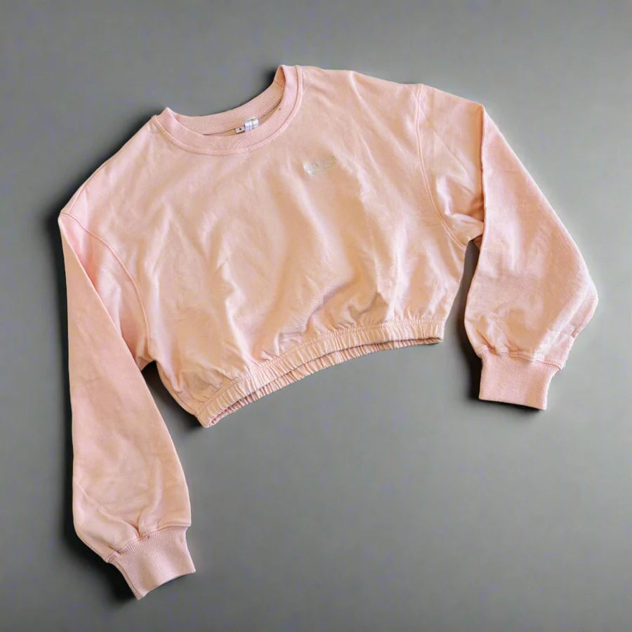 Cropped Ice Skating Sweatshirt