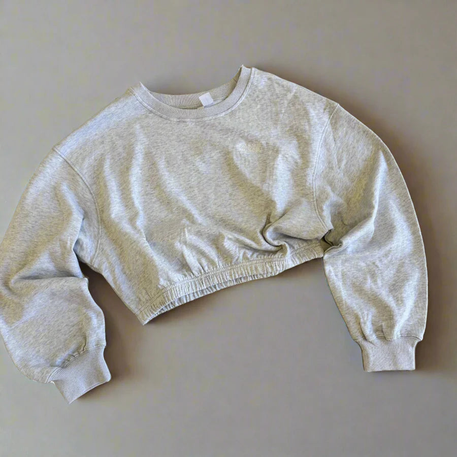 Cropped Ice Skating Sweatshirt