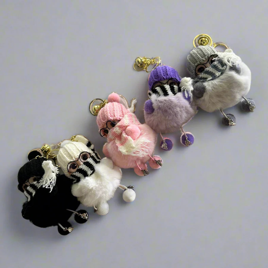 Little Miss Skater Key Chain