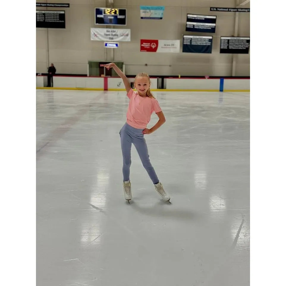 MELROSE KID - Ice Skating Top with Bow