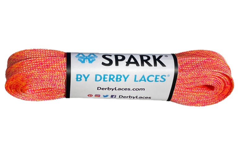 SPARK by Derby Laces Metallic Roller Derby Skate Lace