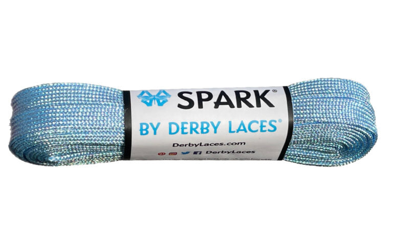 SPARK by Derby Laces Metallic Roller Derby Skate Lace