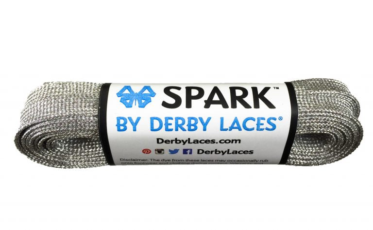 SPARK by Derby Laces Metallic Roller Derby Skate Lace