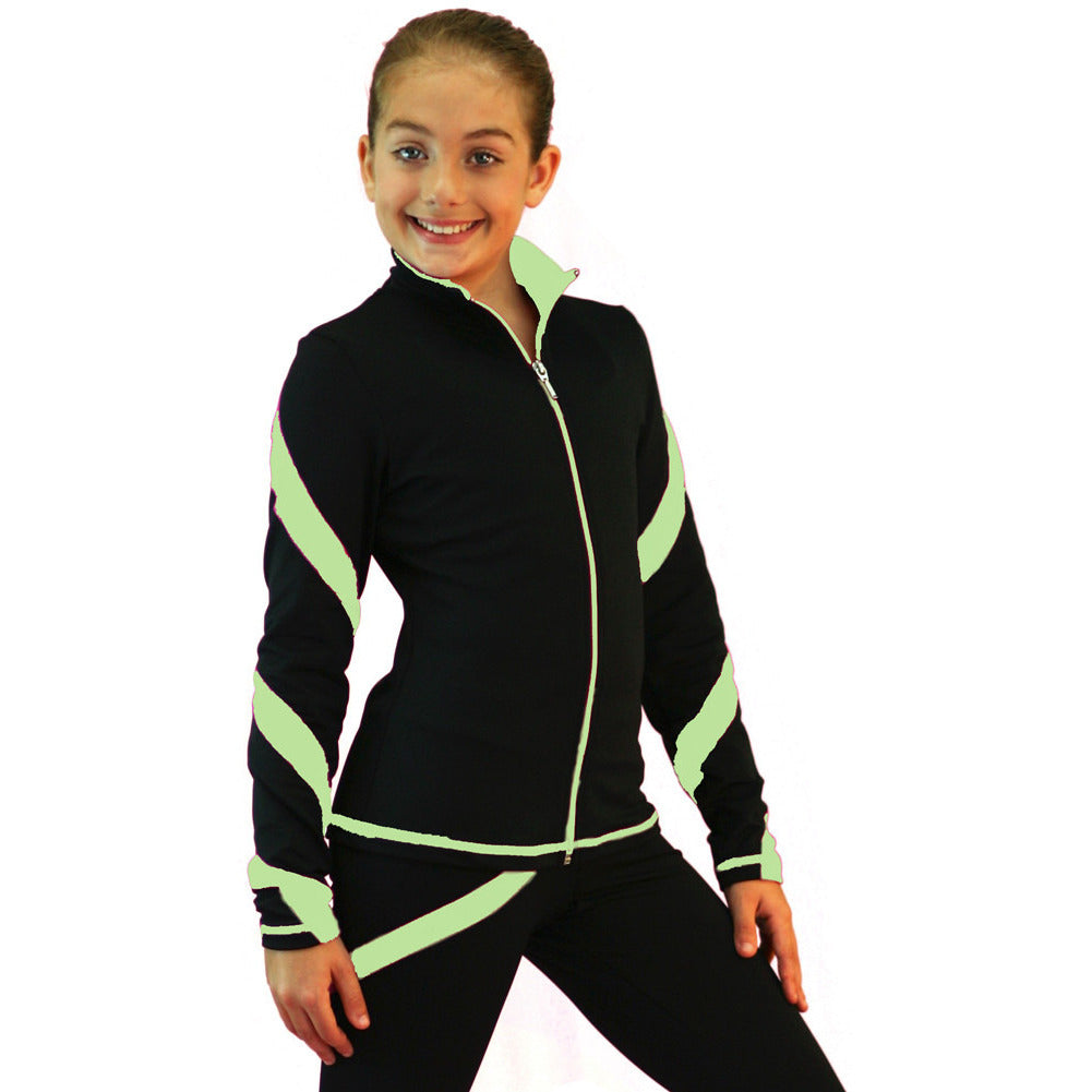 ChloeNoel Figure Skating Spiral Outfit - Pants & Jacket Combination – The  Sharper Edge Skates