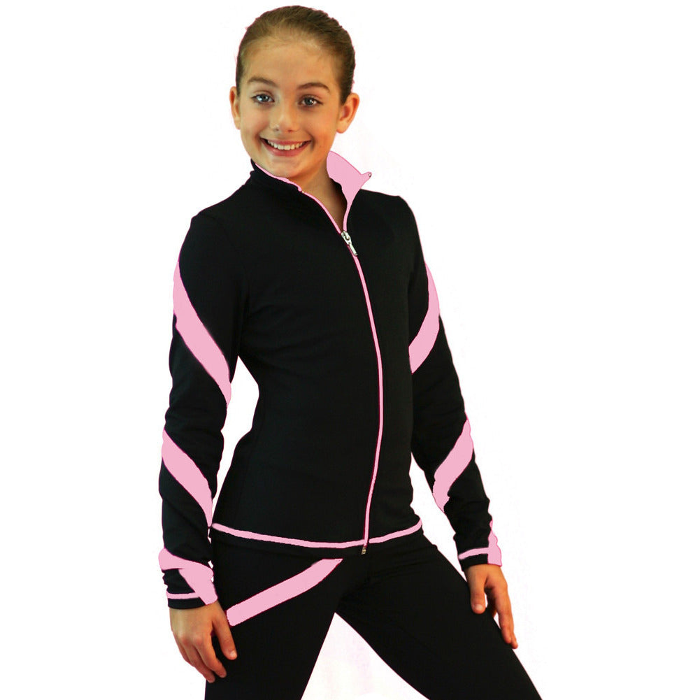 ChloeNoel Figure Skating Spiral Outfit - Pants & Jacket Combination - The Sharper Edge Skates