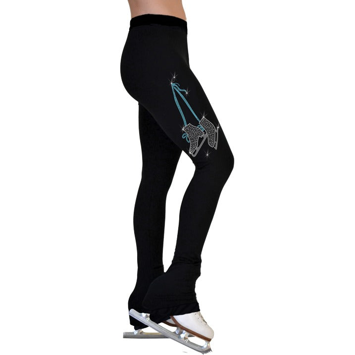 ChloeNoel Crystal Skate Pants P86 - Figure Skating Pants - free