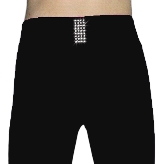 ChloeNoel PS735 Solid Over-the-heel Skate Elite Pants with Front Pocket - The Sharper Edge Skates