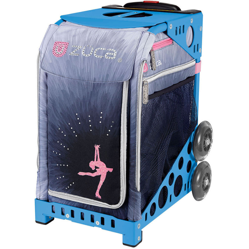 Ice Dreamz Lux Zuca Bag - Rolling Figure Skate Bag - Free Shipping