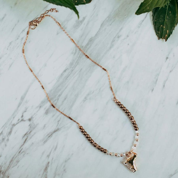 Beaded Skating Necklace