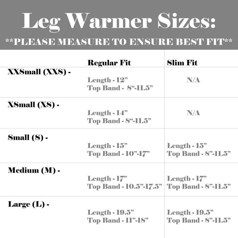 Zip Off Leg Warmers - Black Fleece Leg Warmers for Skaters